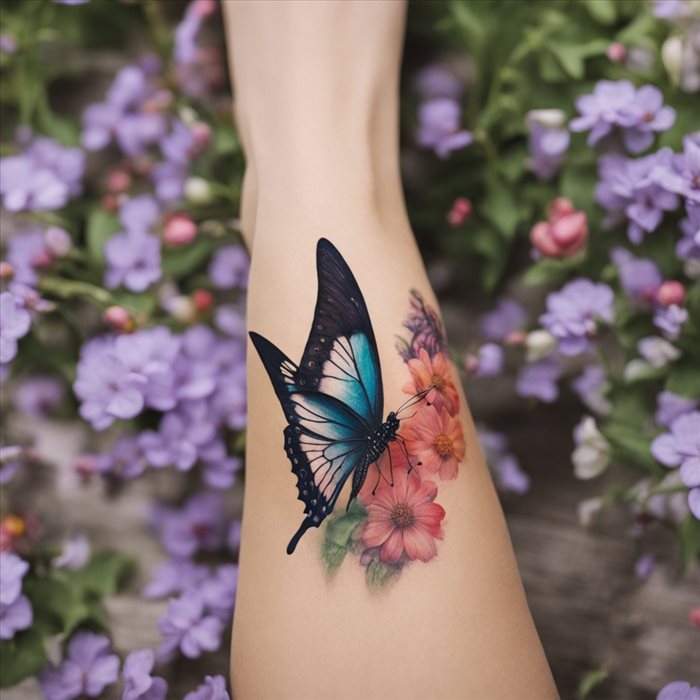 Significations et Symbolisme des Tatouages de Papillons