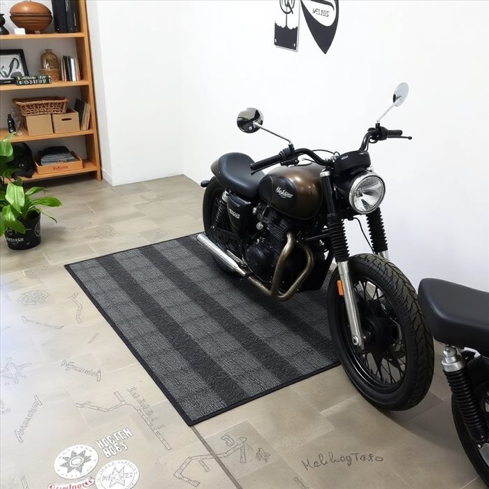 Comment Choisir le Meilleur Tapis d'Atelier Moto ?