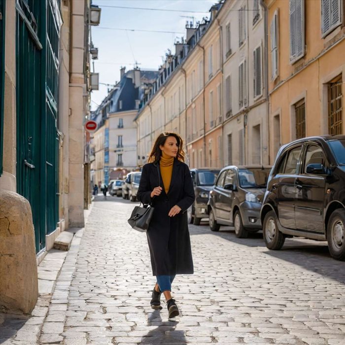 Styliser une jupe plissée noire