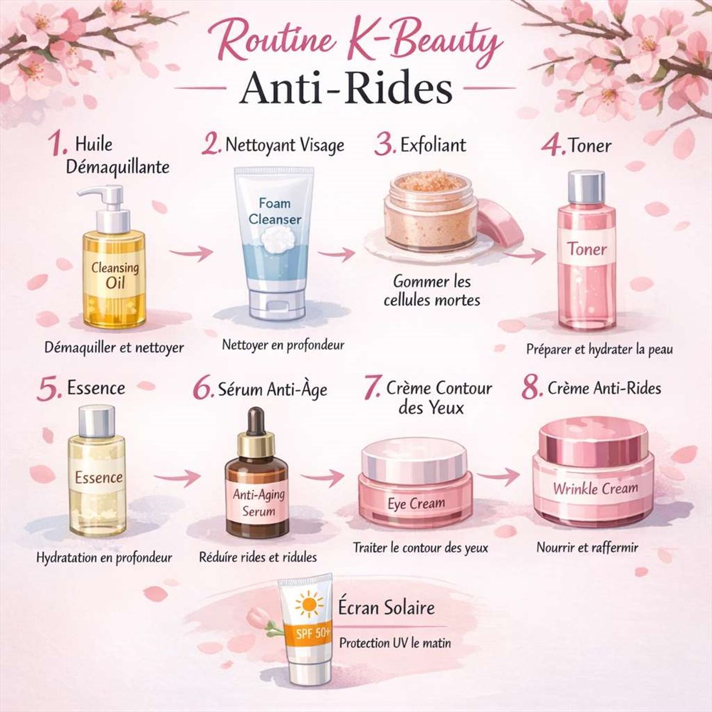 Pourquoi adopter une routine K-Beauty contre les rides
