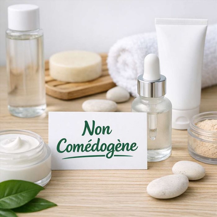 Non comédogène : signification, ingrédients et conseils
