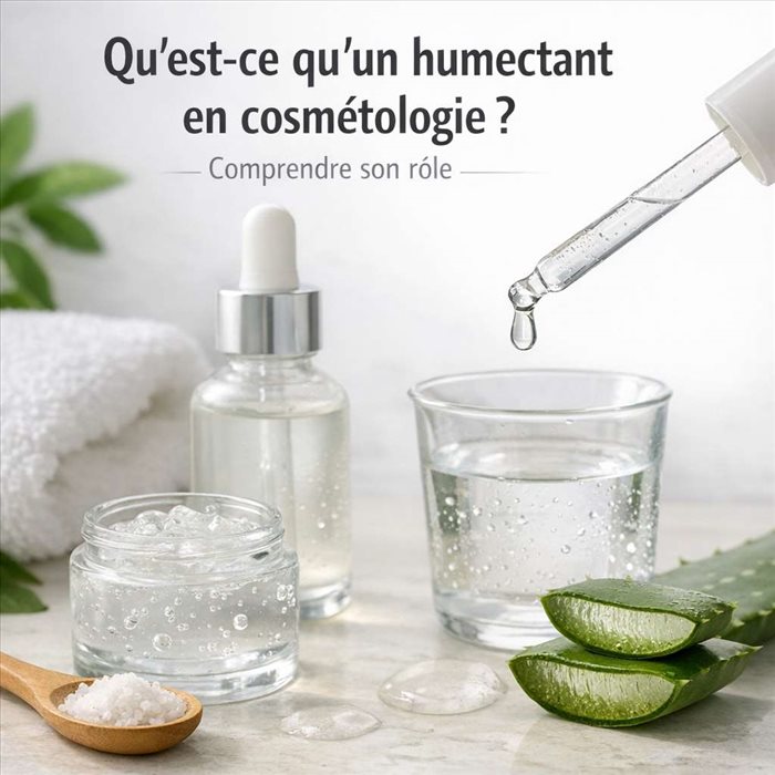 Qu'est-ce qu'un humectant en cosmétologie ? Rôle et bienfaits