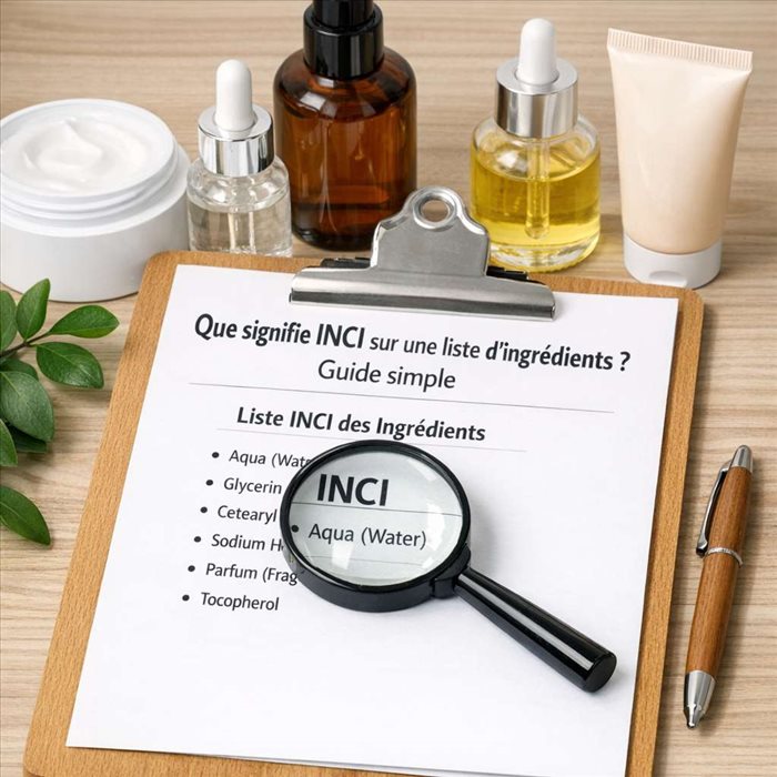 Que signifie INCI sur une liste d’ingrédients ? Guide simple