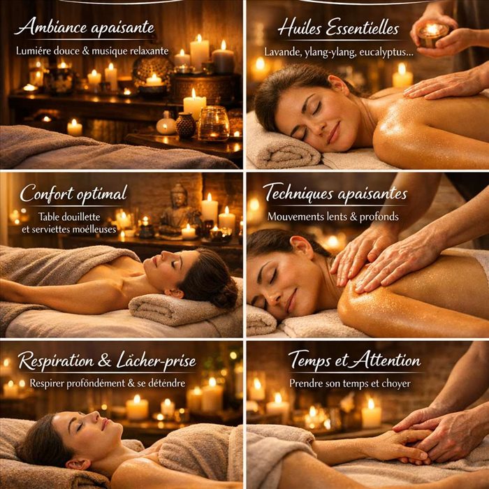 Comment faire d'un massage une vraie parenthèse de relaxation ?