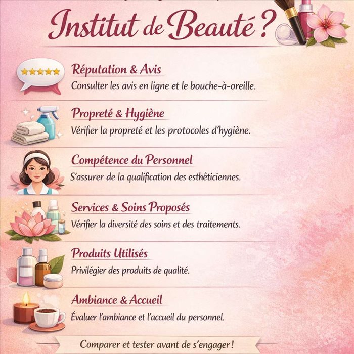 Comment choisir un institut de beauté adapté à ses besoins ?