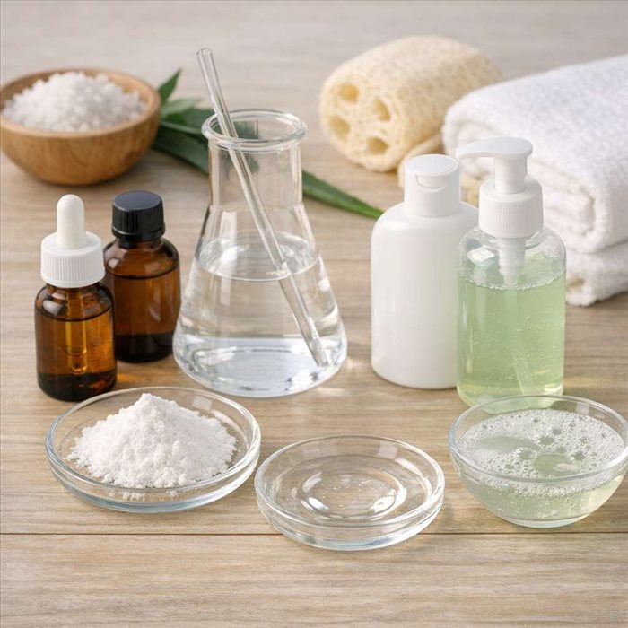 Tensioactif amphotère en cosmétique : rôle, douceur et usages