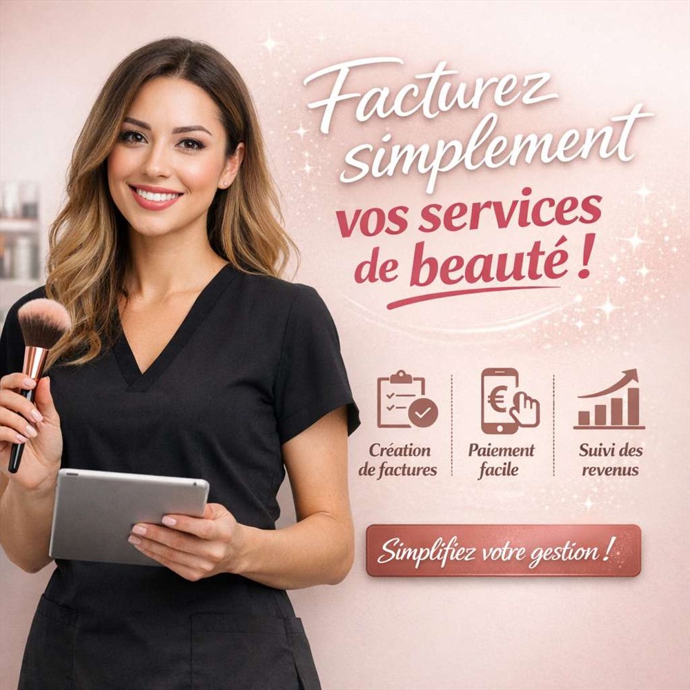 Facturez simplement vos services de beauté