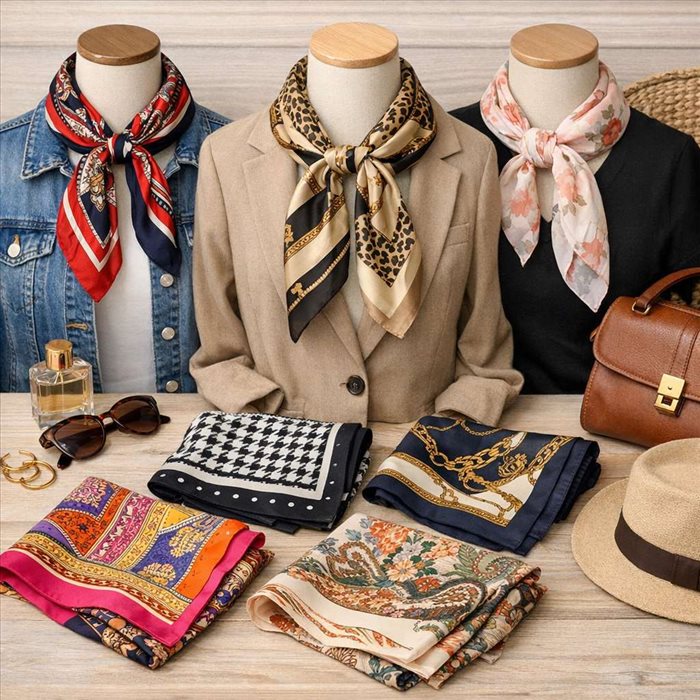 Quel foulard carré choisir selon son style vestimentaire ?