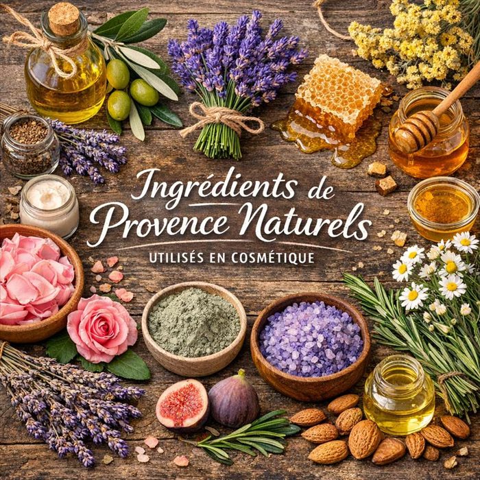 Les ingrédients de Provence naturels utilisés en cosmétique