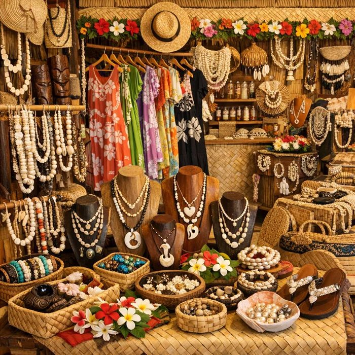 Artisanat, bijoux et mode : trésors d’une boutique polynésienne