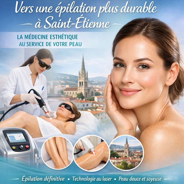 Vers une épilation plus durable à Saint-Étienne : la médecine esthétique au service de votre peau