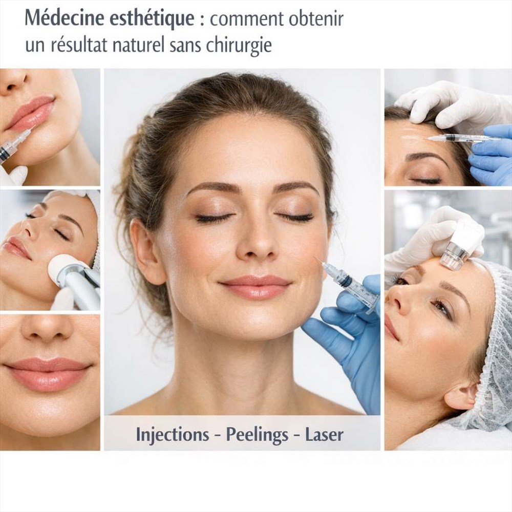 Médecine esthétique : comment obtenir un résultat naturel sans chirurgie